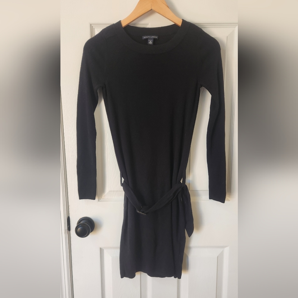 Banana Republic Peite Black Knit Dress. Size: Xs